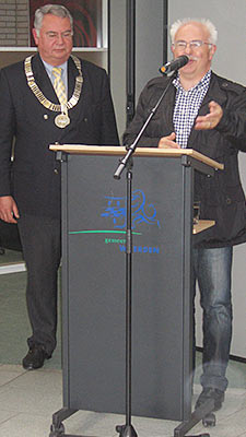 Klaus Besser zu Besuch in der Partnerstadt Woerden
